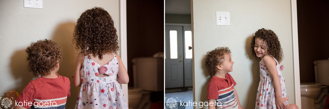 St. Louis Katie Gaeta Photography Documentary Children Family Curly Hair