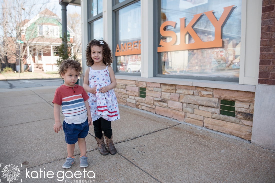 St. Louis Katie Gaeta Photography Documentary Children Family Curly Hair