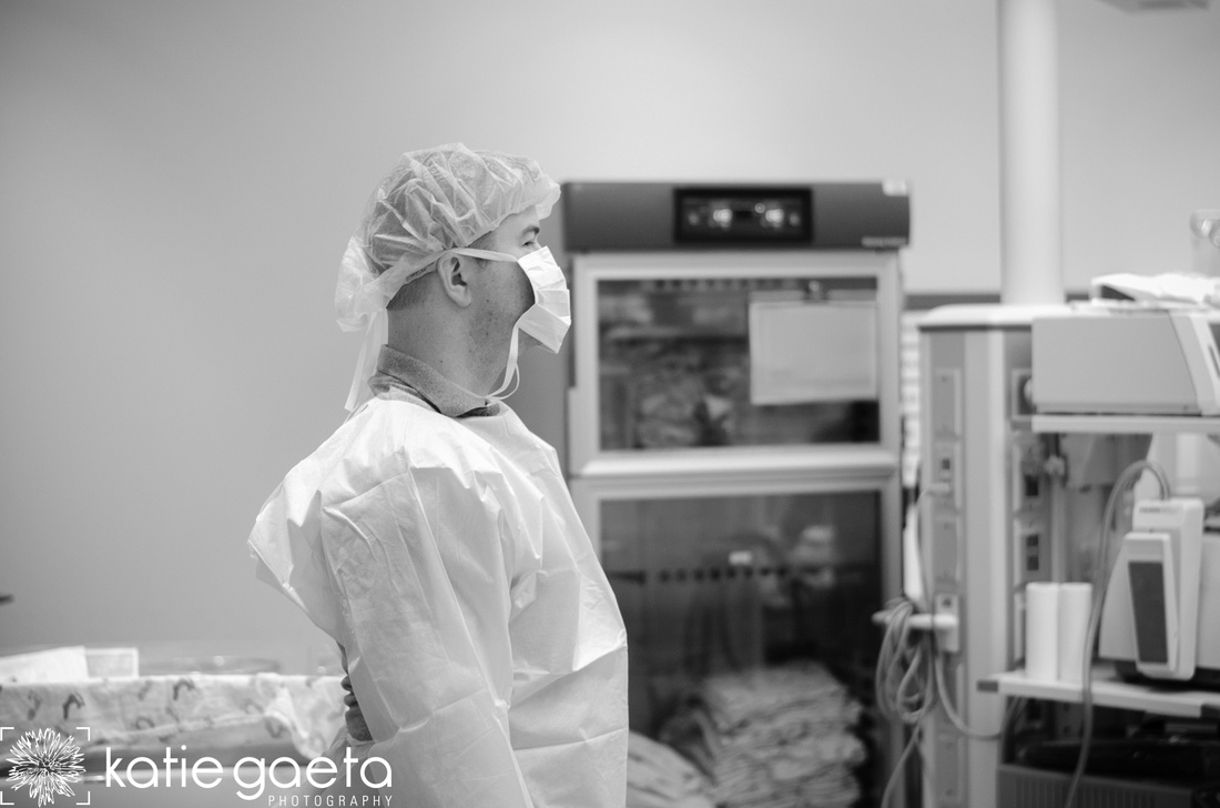 Katie Gaeta Photography Husband in OR Birth Photography