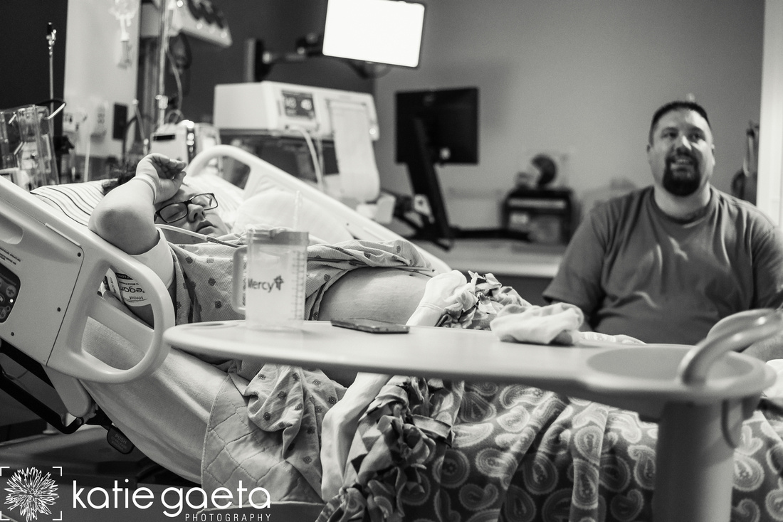 Katie Gaeta Photography Pregnant Woman Laboring Birth Photography