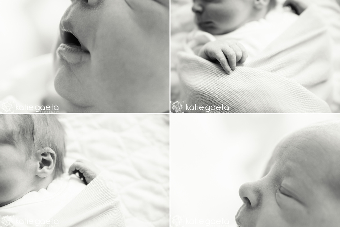 Katie Gaeta Photography Fresh 48 Documentary St. Louis MoBap Hospital Newborn Postpartum