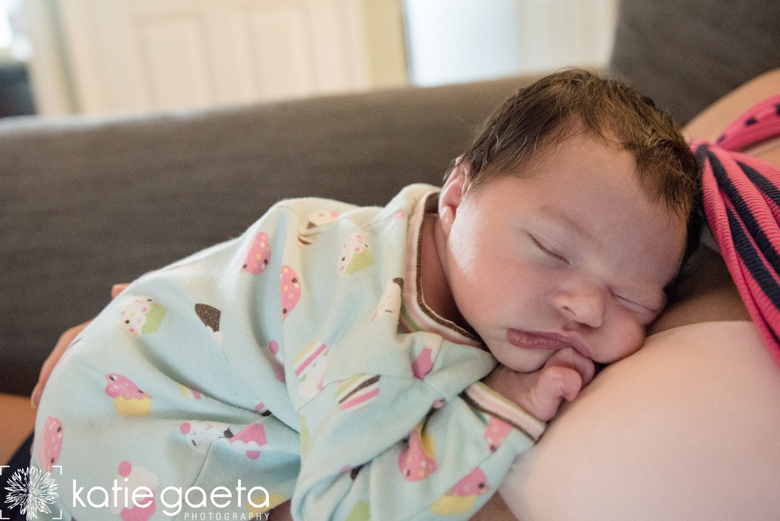 Katie Gaeta Photography St. Louis Documentary Newborn Postpartum Breastfeeding Nursing