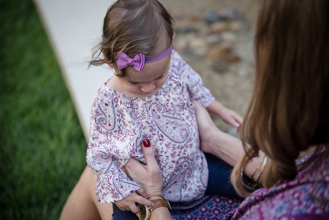 Katie Gaeta Family Lifestyle Photographer Mercy Hospital Courtyard St. Louis, MO