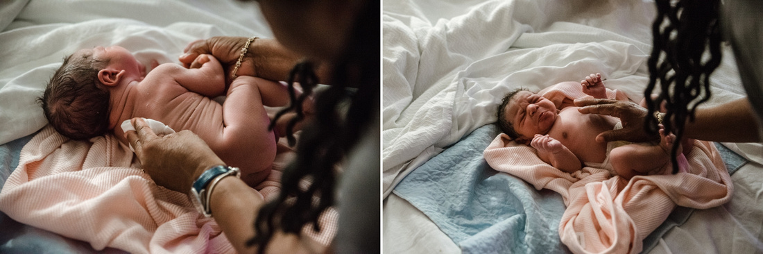 Mercy Birthing Center St. Louis MO Birth Pregnancy Labor and Delivery vernix