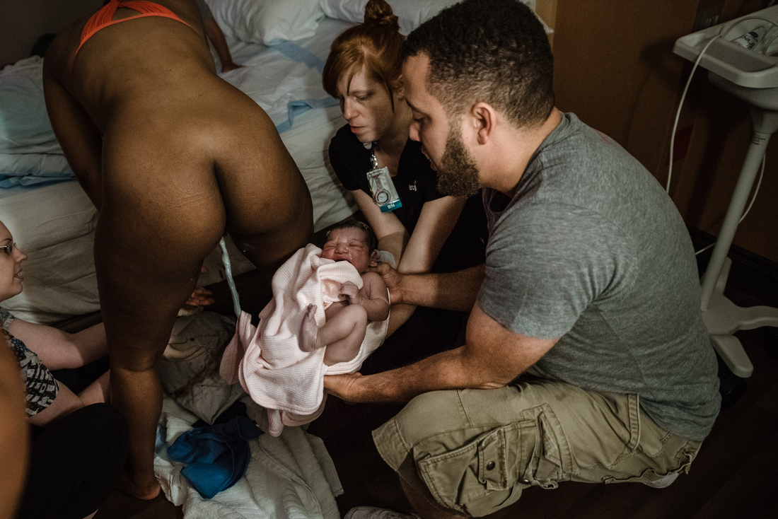 Mercy Birthing Center St. Louis MO Birth Pregnancy Labor and Delivery Baby Born 