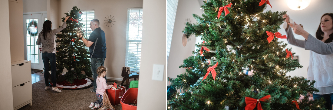 Katie Gaeta Photography Documentary Family Tradition Holiday decorations St. Louis MO